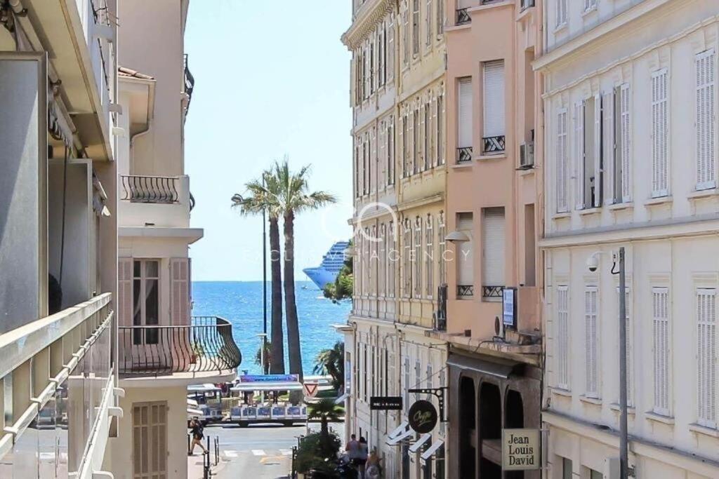 Superbe Appartement Avec Terrasse 1Mn Des Plages De La Croisette คานส์ ภายนอก รูปภาพ