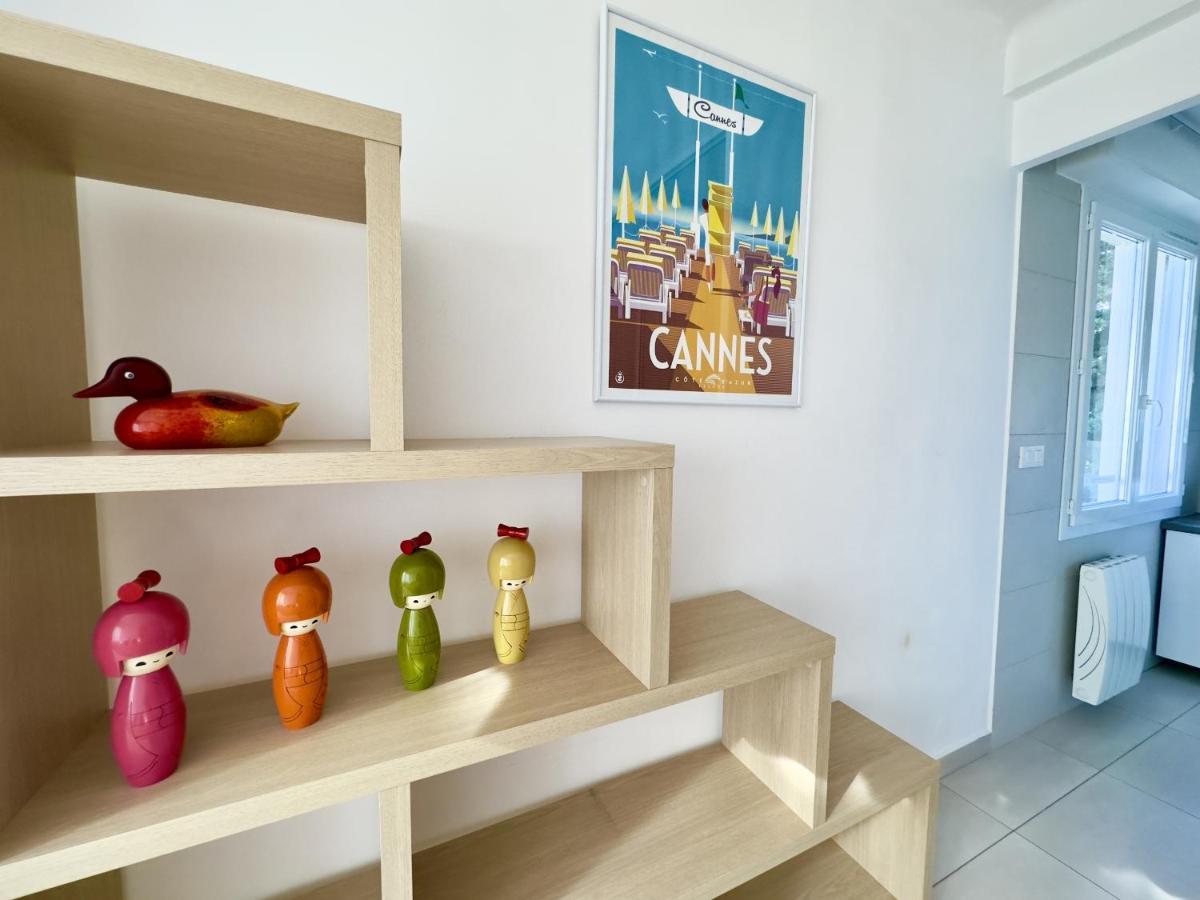 Superbe Appartement Avec Terrasse 1Mn Des Plages De La Croisette คานส์ ภายนอก รูปภาพ