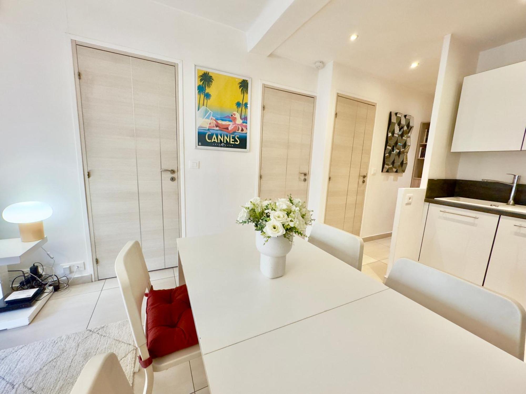 Superbe Appartement Avec Terrasse 1Mn Des Plages De La Croisette คานส์ ภายนอก รูปภาพ